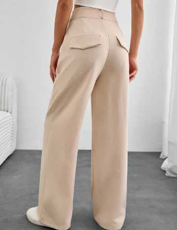 Pantaloni SHEIN, crem Crem