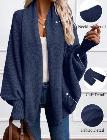 
						Cardigan SHEIN, bleumarin