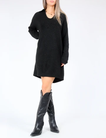 Cizme PrettyLittleThing, negru