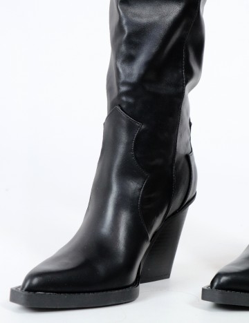 Cizme PrettyLittleThing, negru