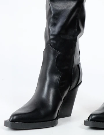 Cizme PrettyLittleThing, negru