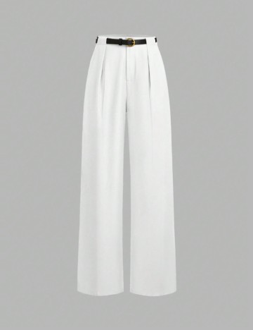 
						Pantaloni SHEIN, alb