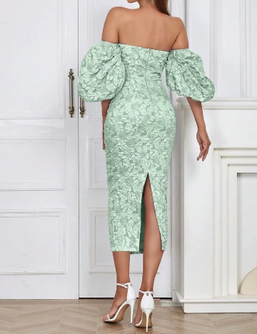 Rochie medie SHEIN, verde Verde