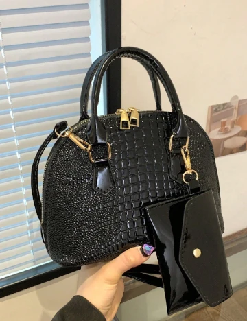 Geanta SHEIN, negru Negru