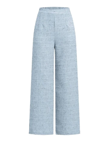 Pantaloni SHEIN, bleu Albastru
