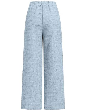 Pantaloni SHEIN, bleu Albastru