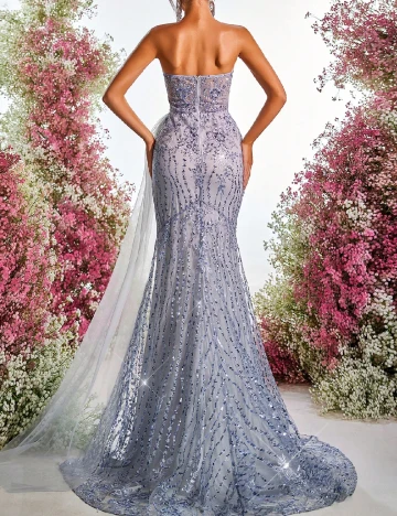 Rochie lunga SHEIN, albastru