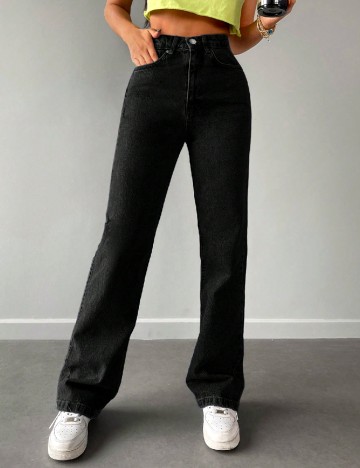 
						Blugi SHEIN, negru