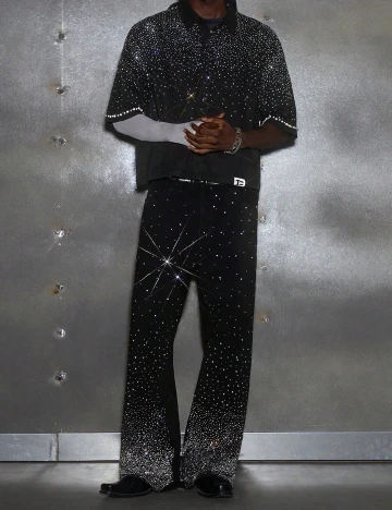 Blugi SHEIN, negru Negru