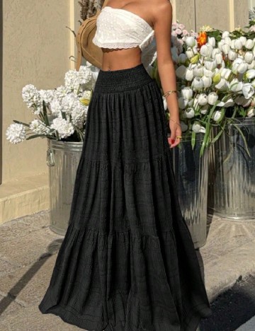 
						Fusta SHEIN, negru