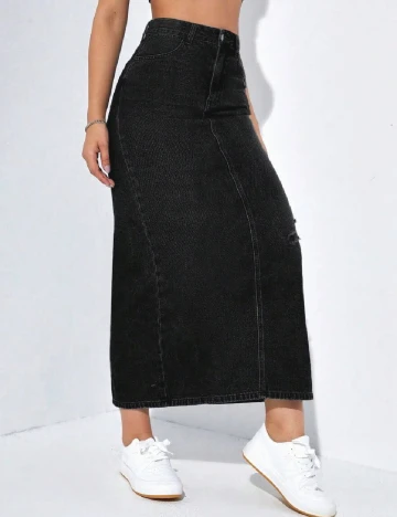 Fusta SHEIN, negru