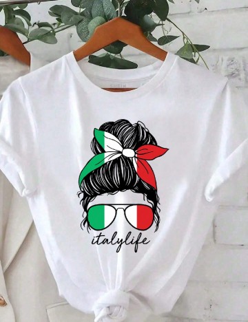
						Tricou SHEIN, alb