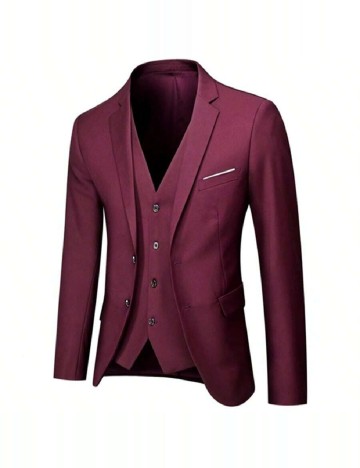 Costum SHEIN, visiniu