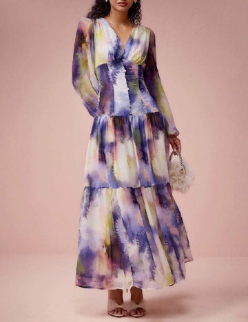 
						Rochie lunga SHEIN, mix culori