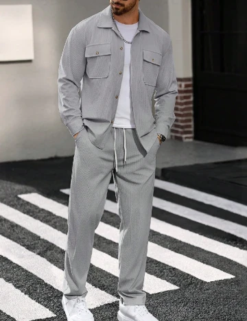 Compleu SHEIN, gri Gri