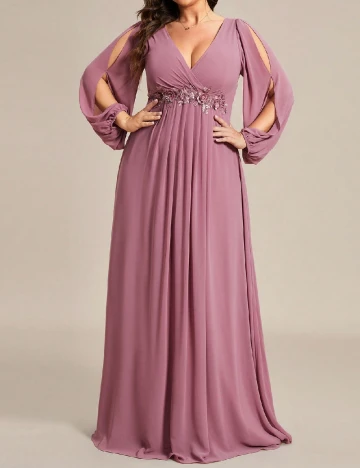 Rochie lunga Ever-Pretty Plus Size, roz