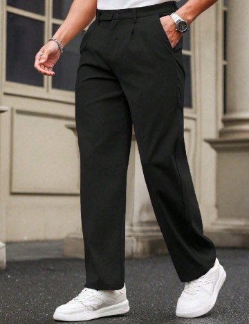 
						Pantaloni SHEIN, negru