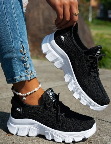 Adidasi SHEIN, negru