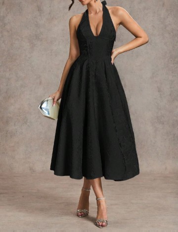
						Rochie medie SHEIN, negru