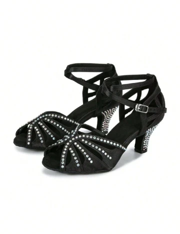 Pantofi de dans SHEIN, negru Negru