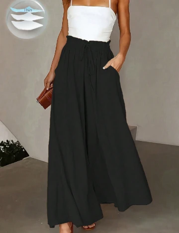 Pantaloni SHEIN, negru