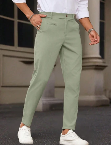 Pantaloni SHEIN, verde Verde
