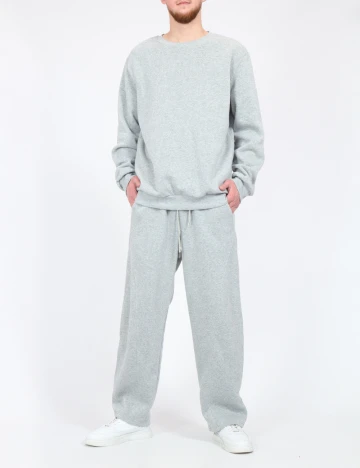 Pantaloni SHEIN, gri deschis Gri