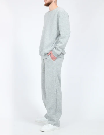 Pantaloni SHEIN, gri deschis Gri