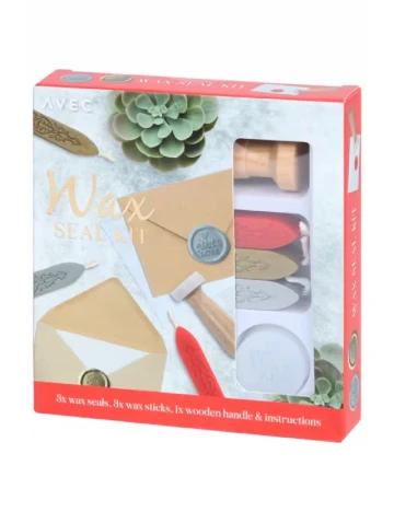 Kit de sigilare cu ceara pentru scrisori AVEC, mix culori Mix culori
