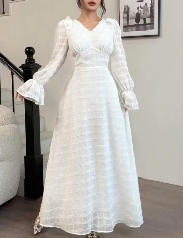 Rochie lunga SHEIN, alb