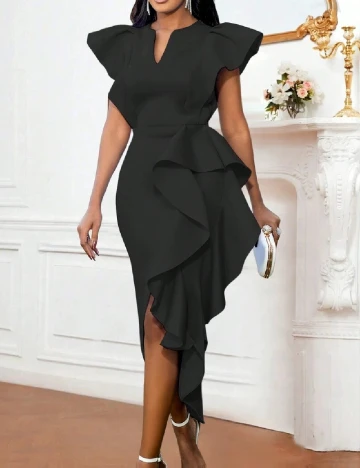 Rochie medie SHEIN, negru