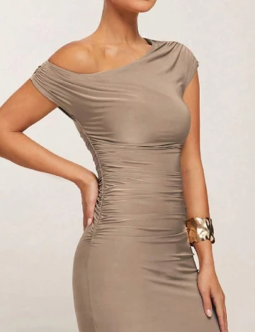 Rochie lunga Silquee, gri Gri