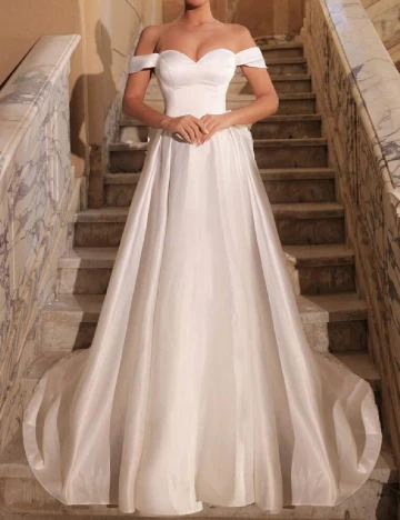 Rochie lunga SHEIN, alb
