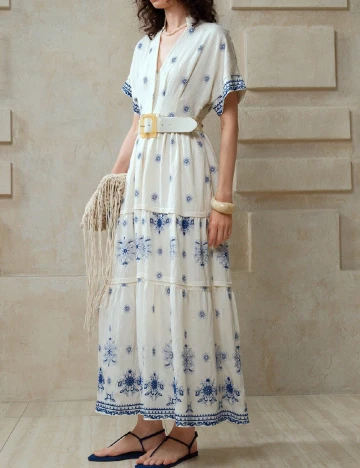 Rochie lunga SHEIN, alb