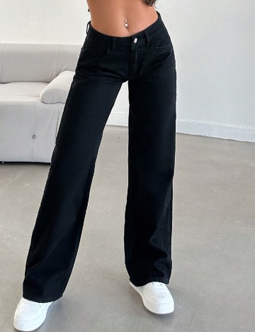 
						Blugi SHEIN, negru