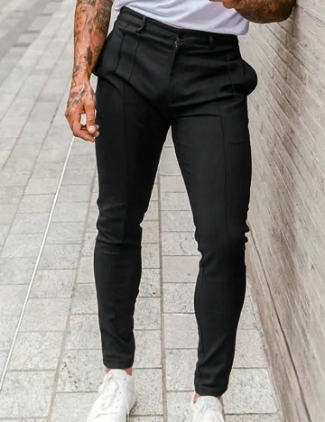 Pantaloni SHEIN, negru Negru