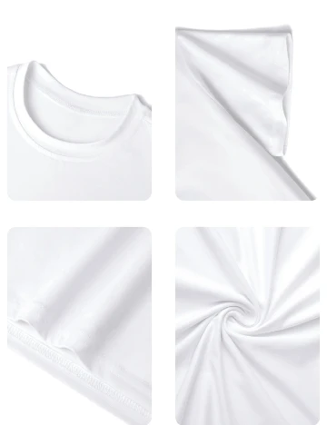 Tricou Shein Kids, alb Alb