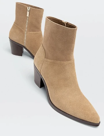 Botine Stradivarius, maro
