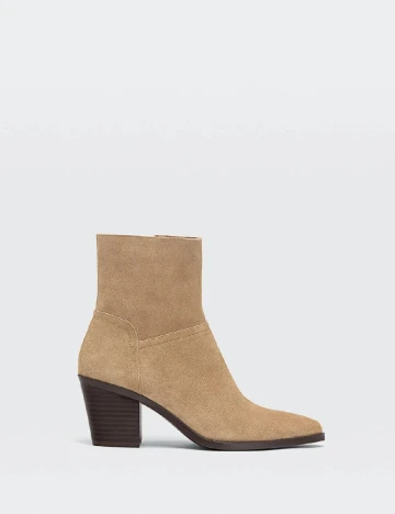 Botine Stradivarius, maro
