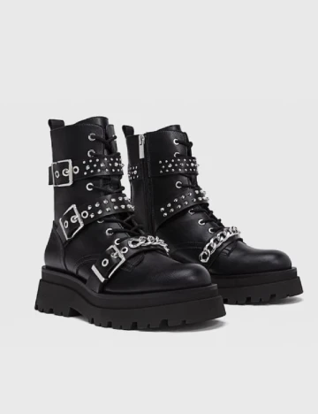 Ghete Stradivarius, negru Negru