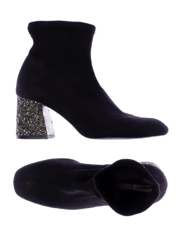 Botine Stradivarius, negru