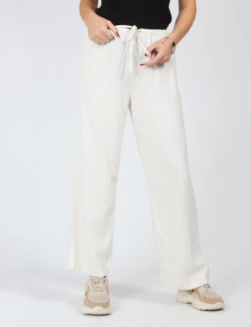 Pantaloni SHEIN, ecru