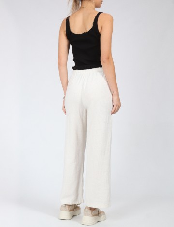 Pantaloni SHEIN, ecru
