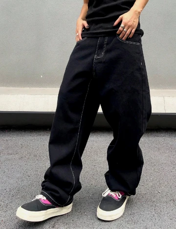 Blugi SHEIN, negru Negru