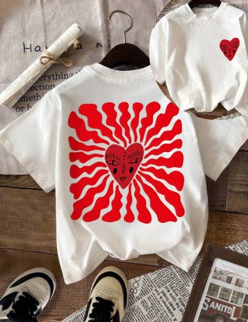 
						Tricou SHEIN, alb