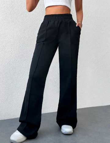 Pantaloni SHEIN, negru