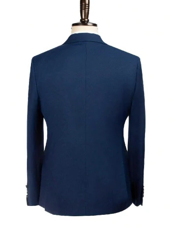 Costum SHEIN, bleumarin inchis Albastru