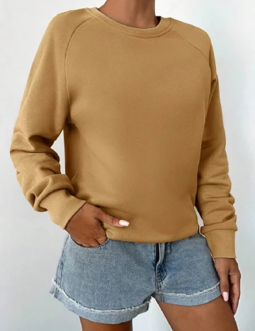 Bluza SHEIN, crem Crem
