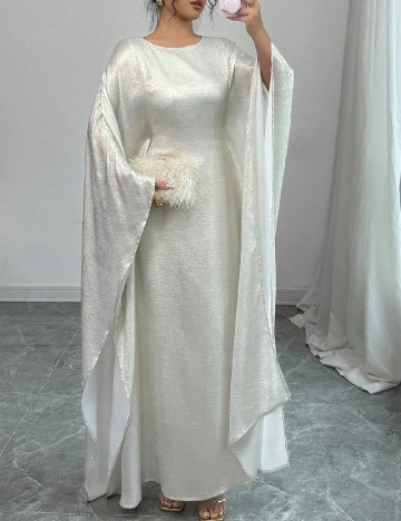 
						Rochie lunga SHEIN, ecru