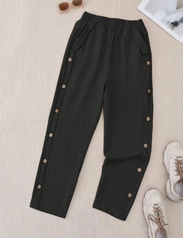 Pantaloni SHEIN, negru